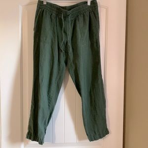 Old Navy Olive Green Chino Joggers